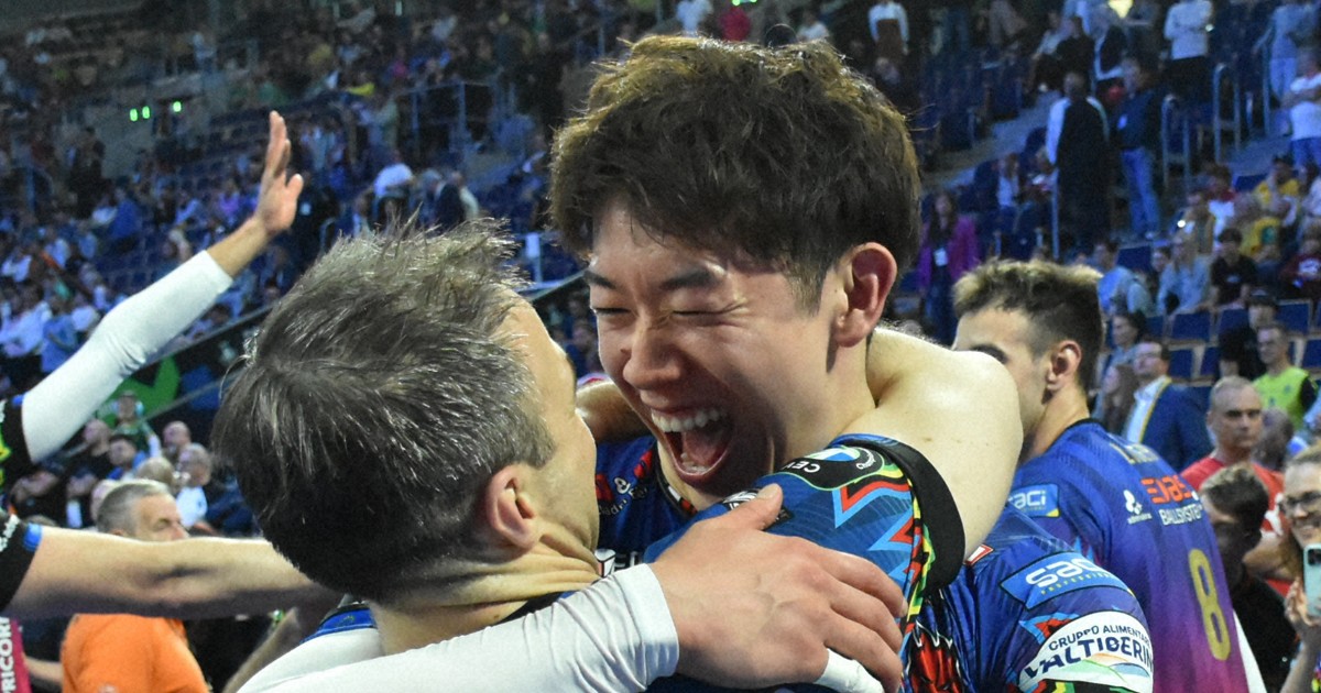 石川祐希、欧州CL制覇で歴史的快挙！日本人初の優勝
